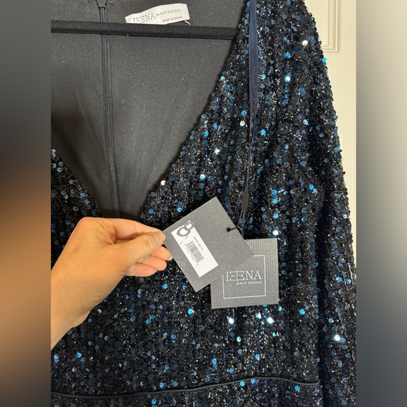 👗NWT! Mac Duggal Sequin Long Sleeve Dress - Picture 7 of 10